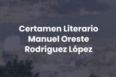 XXXII Certamen Literario Manuel-Oreste Rodríguez López