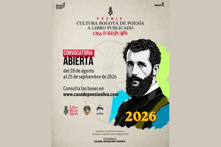 Premio Cultura Bogotá de Poesía a Libro Publicado Casa de Poesía Silva 2026