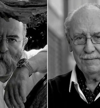 Efraín Bartolomé y Hugo Achugar