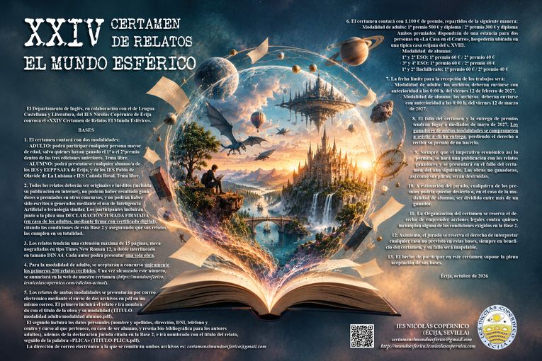 XXIV Certamen de Relatos El Mundo Esférico