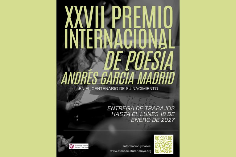 XXVII Premio Internacional de Poesía Andrés García Madrid