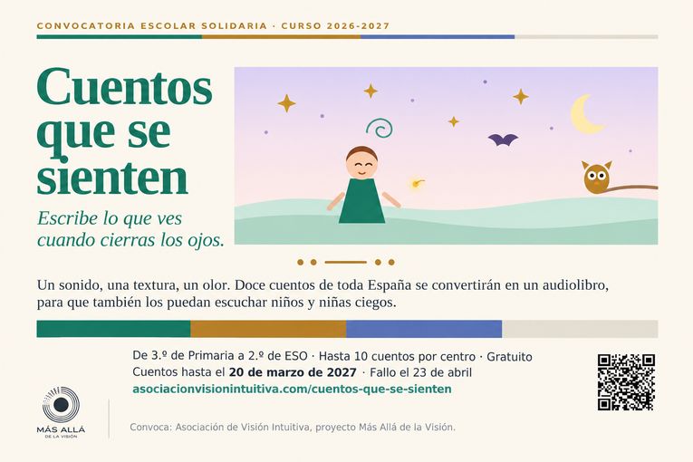 I Convocatoria Escolar “Cuentos que se sienten”