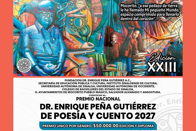 Premio Nacional Dr. Enrique Peña Gutiérrez de Poesía y Cuento 2027