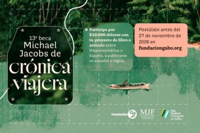 Beca Michael Jacobs de Crónica Viajera 2027