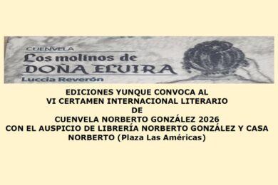 VI Certamen Internacional Literario de Cuenvela Norberto González 2026