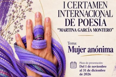 I Certamen Internacional de Poesía “Martina García Montero”