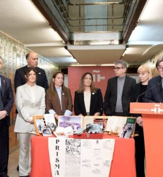 Legado de Jorge Luis Borges y María Kodama en la Caja de las Letras del Instituto Cervantes