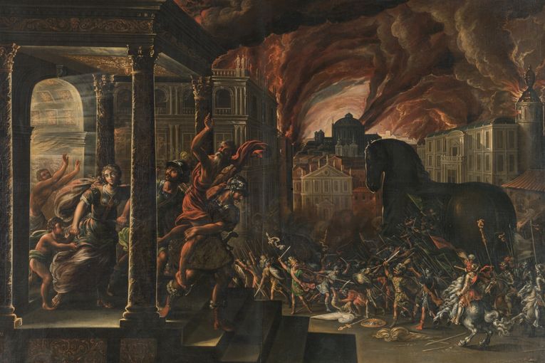 “El caballo de Troya”, de Juan de la Corte