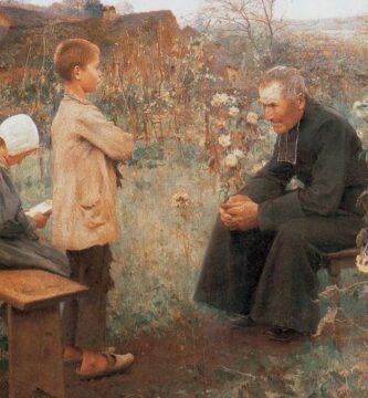 “La lección de catecismo” (1890), de Jules-Alexis Muenier