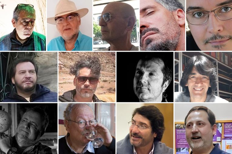 Alejandro Bovino Maciel, Alfredo Lemon, Alfredo Rescia, Aníbal Benítez, Diego E. Suárez, Eduardo Carlos Robino, Emiliano Campos Medina, Fabián Vique, Ignacio Villanueva, Javier Alejandro Robledo, Jorge Fondebrider, Marcelo Sutti y Santiago Rebasa