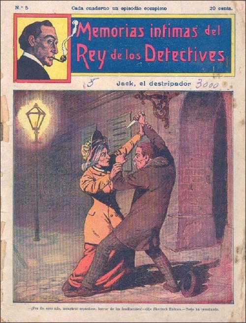 “Memorias íntimas del Rey de los Detectives” (1909), de F. Granada y Cía.