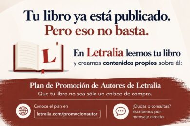 ¡Promociona tu libro con Letralia!