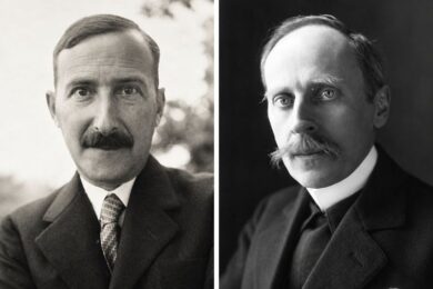 Stefan Zweig y Romain Rolland
